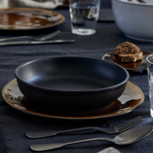 Round deep plate 22