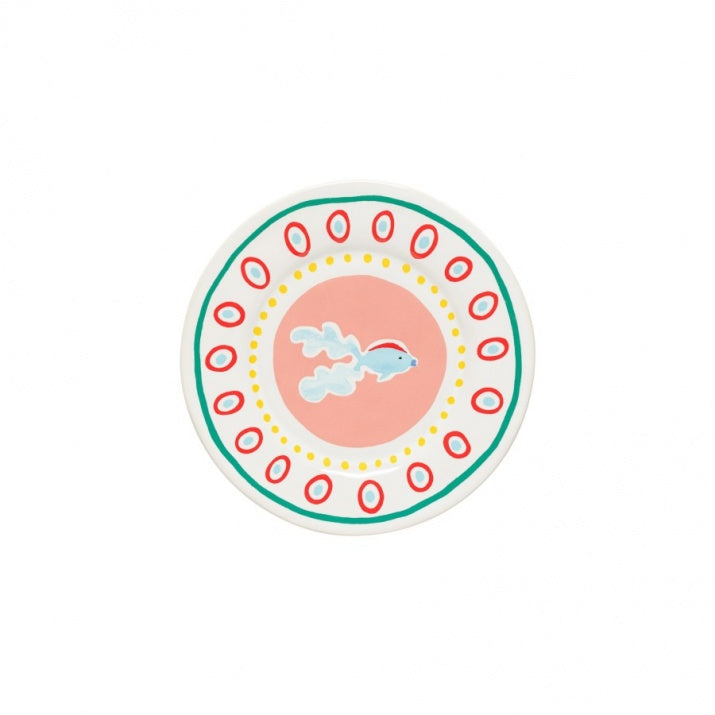 Guppy dessert plate 22
