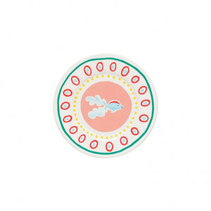 Guppy dessert plate 22