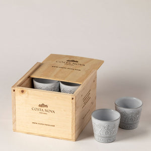Gift box with 8 espresso cups