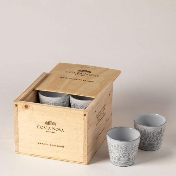 Gift box with 8 espresso cups