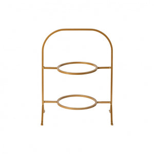 Support 2 appetizer plates
