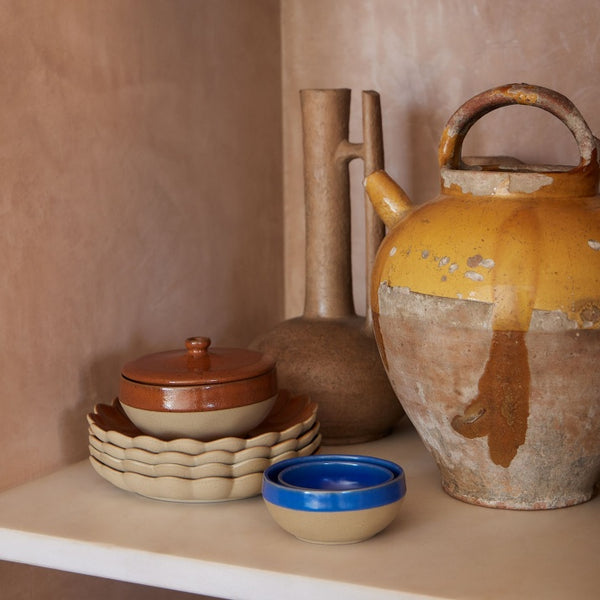 Oven bowl with lid 15