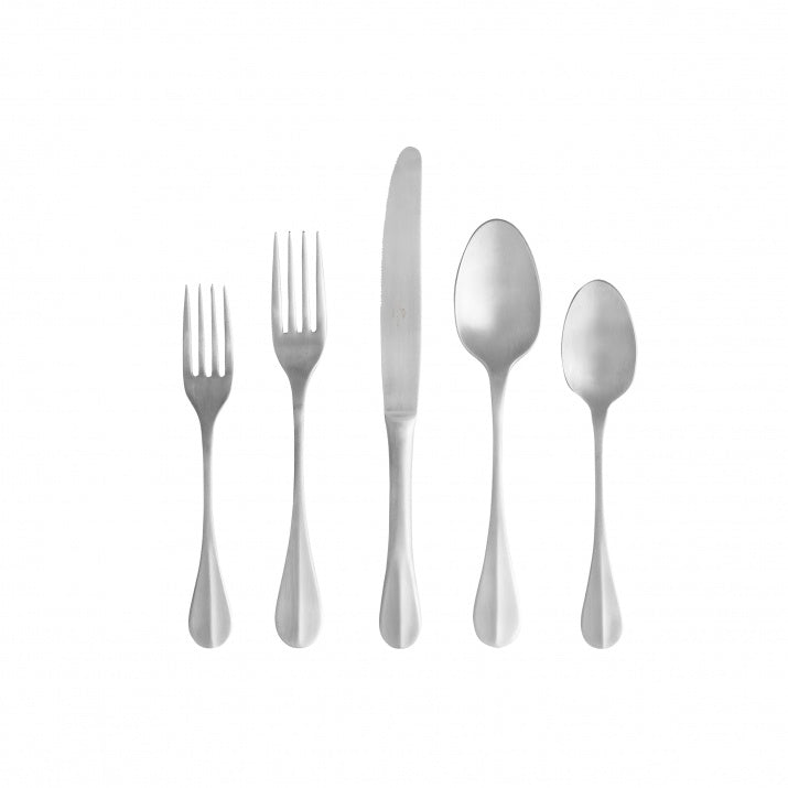 Nau cutlery set 5 pcs 18/10 3.5mm brushed