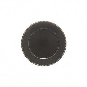 Red dessert plate 23cm