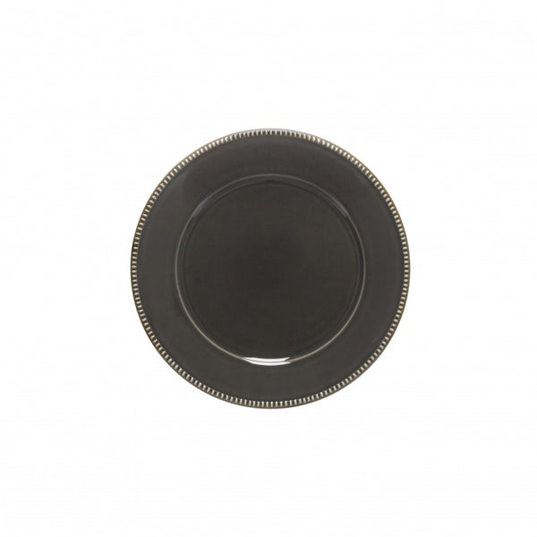Red dessert plate 23cm