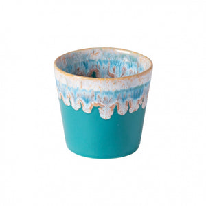 Turquoise lungo glass 0.21 L