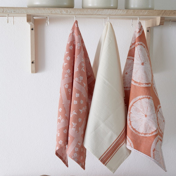 Set of 2 100% CO kitchen towels