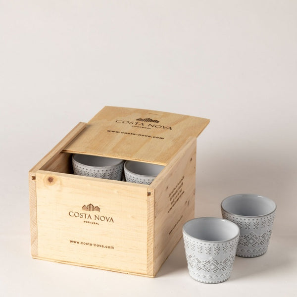 Gift box with 8 espresso cups