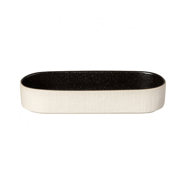 Oval deep tray 25