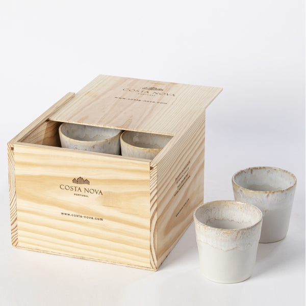 Gift box with 8 espresso cups