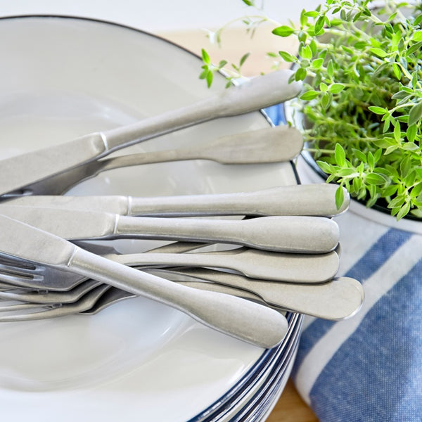 Saga cutlery set 5 pcs 18/10 2.5mm matte