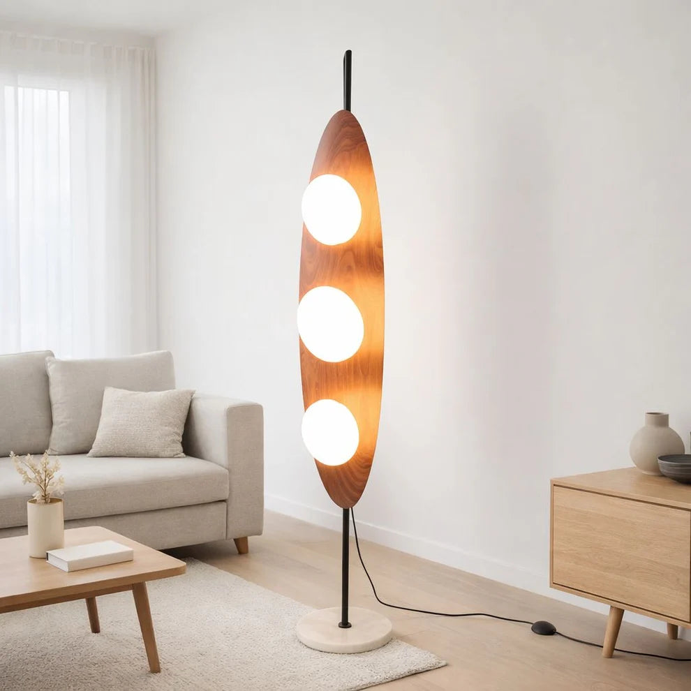 Pacific Floor Lamp – Wood Effect