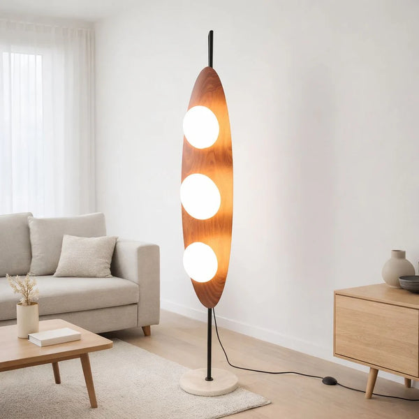 Pacific Floor Lamp – Wood Effect