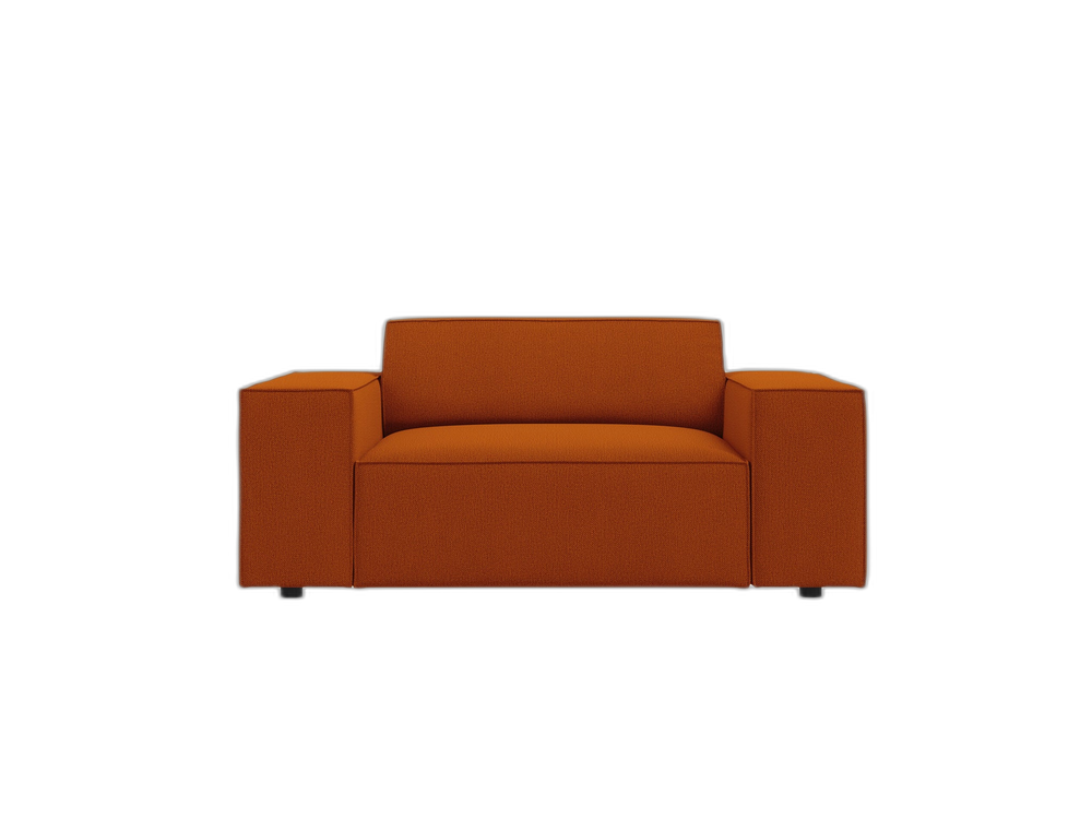 Modern Armchair with Wide Armrests & Medium-Soft Comfort