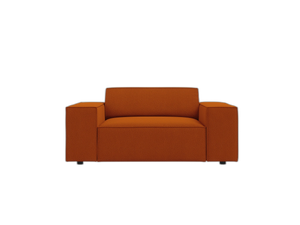Modern Armchair with Wide Armrests & Medium-Soft Comfort