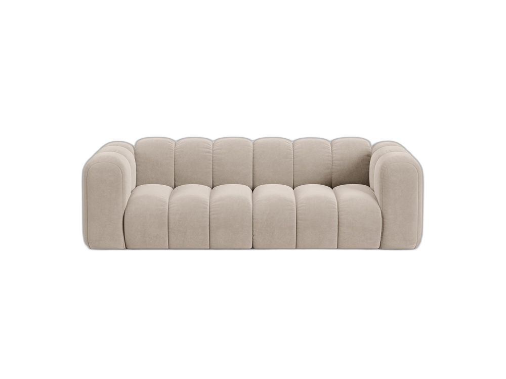 Modern 3-Seater Sofa with Curved Design & Soft Comfort W230
