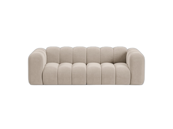 Modern 3-Seater Sofa with Curved Design & Soft Comfort W230