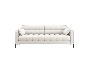 Modern 3-Seater Sofa with Quilted Design & Soft Comfort W177