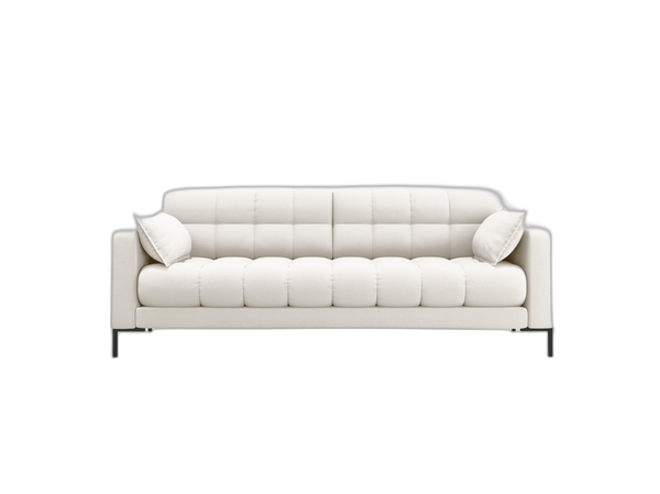 Modern 3-Seater Sofa with Quilted Design & Soft Comfort W177
