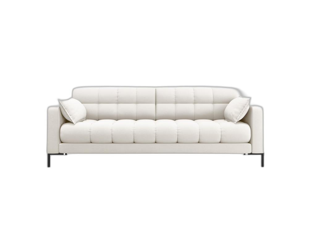 Large 4-Seater Sofa with Quilted Design & Soft Comfort W217