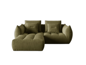 Modular Corner Sofa with Deep Seating & Plush Comfort W232