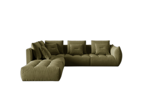 Large Modular Corner Sofa with Deep Seating & Plush Comfort W316