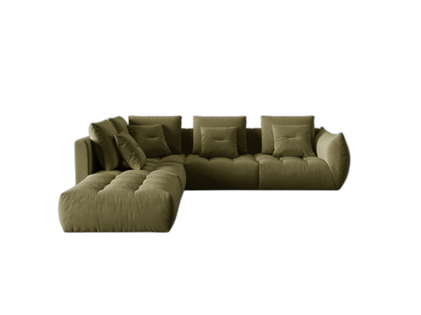 Large Modular Corner Sofa with Deep Seating & Plush Comfort W316