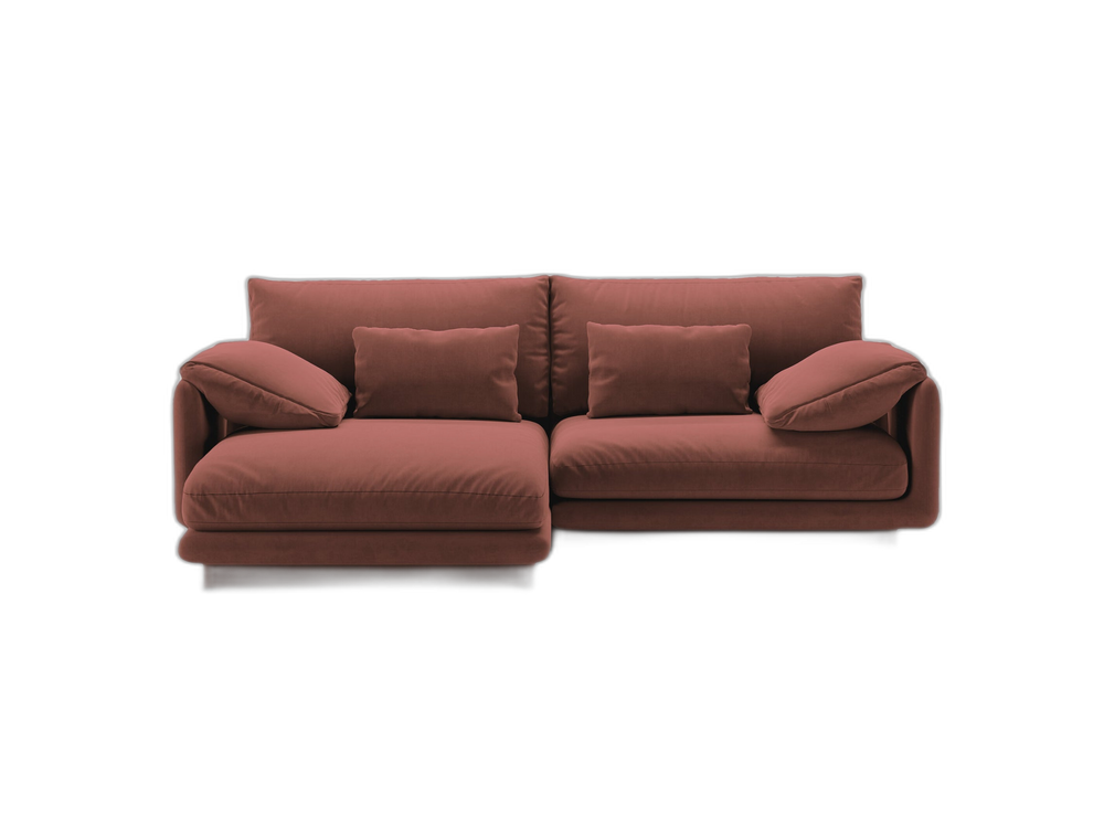 Compact Corner Sofa with Adjustable Armrests & Modern Design W220