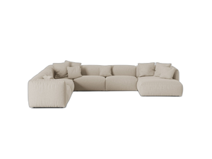 Large Modular Corner Sofa with Ultra-Soft Seating & Modern Design