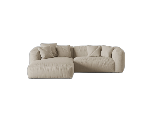 Compact Corner Sofa with Deep Seating & Soft Comfort W280