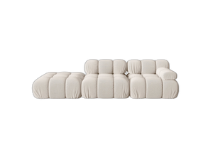 Modular 4-Seater Sofa with Rounded Design & Soft Comfort W282