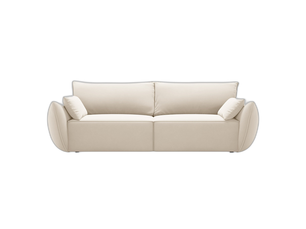 3-Seater Sofa Bed with Storage & Modern Cubic Design W244