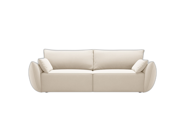 3-Seater Sofa Bed with Storage & Modern Cubic Design W244