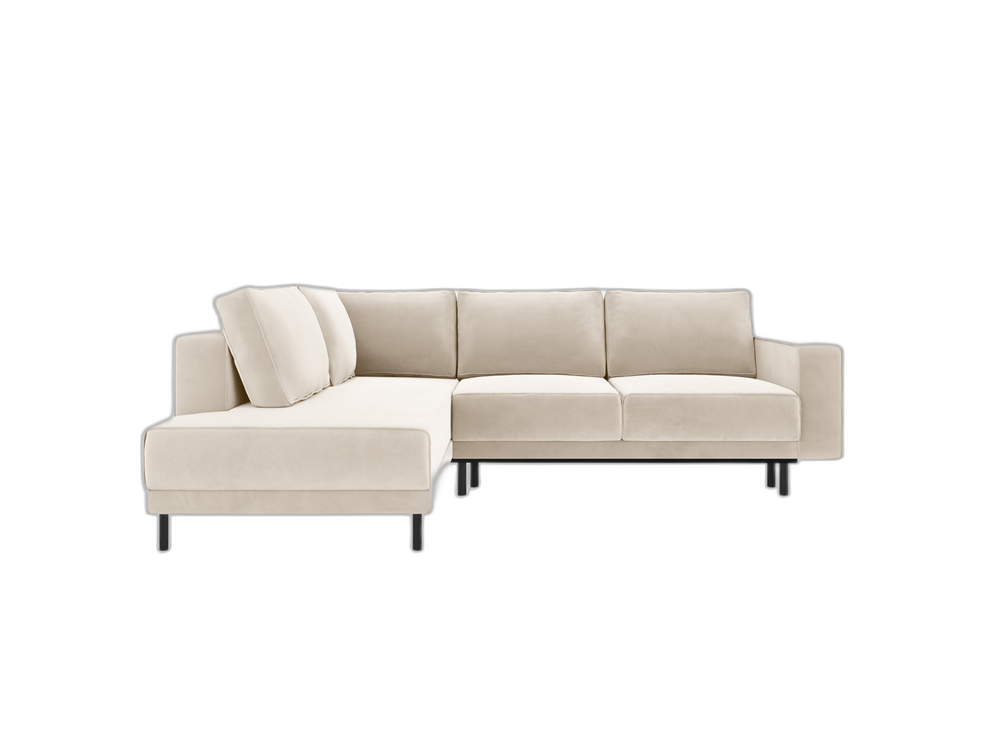 Convertible Corner Sofa Bed with Storage & Classic Design W247