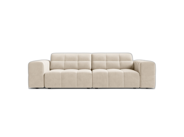 Modern 3-Seater Sofa with Deep Seating & Tufted Design W212