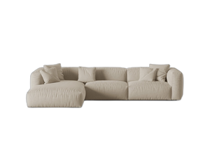 Modern Corner Sofa with Ultra-Soft Seating & Spacious Design W330