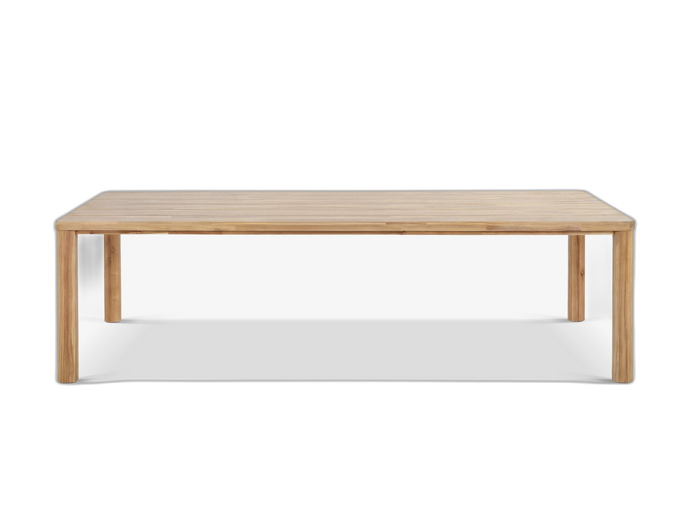 Large Wooden Dining Table for Indoor & Outdoor Use