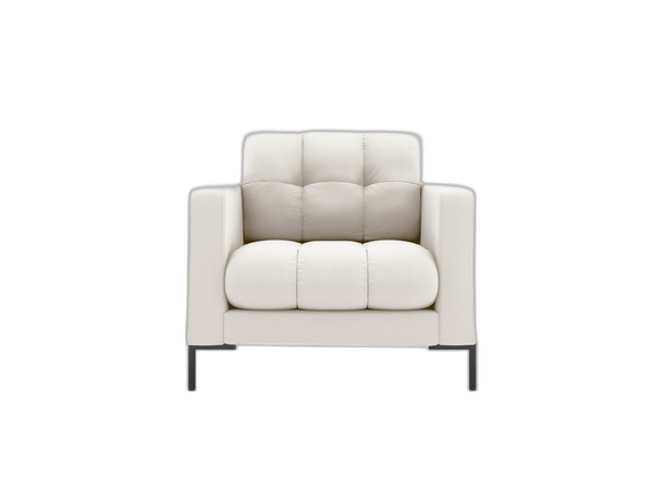 Upholstered Armchair with Quilted Design & Modern Comfort