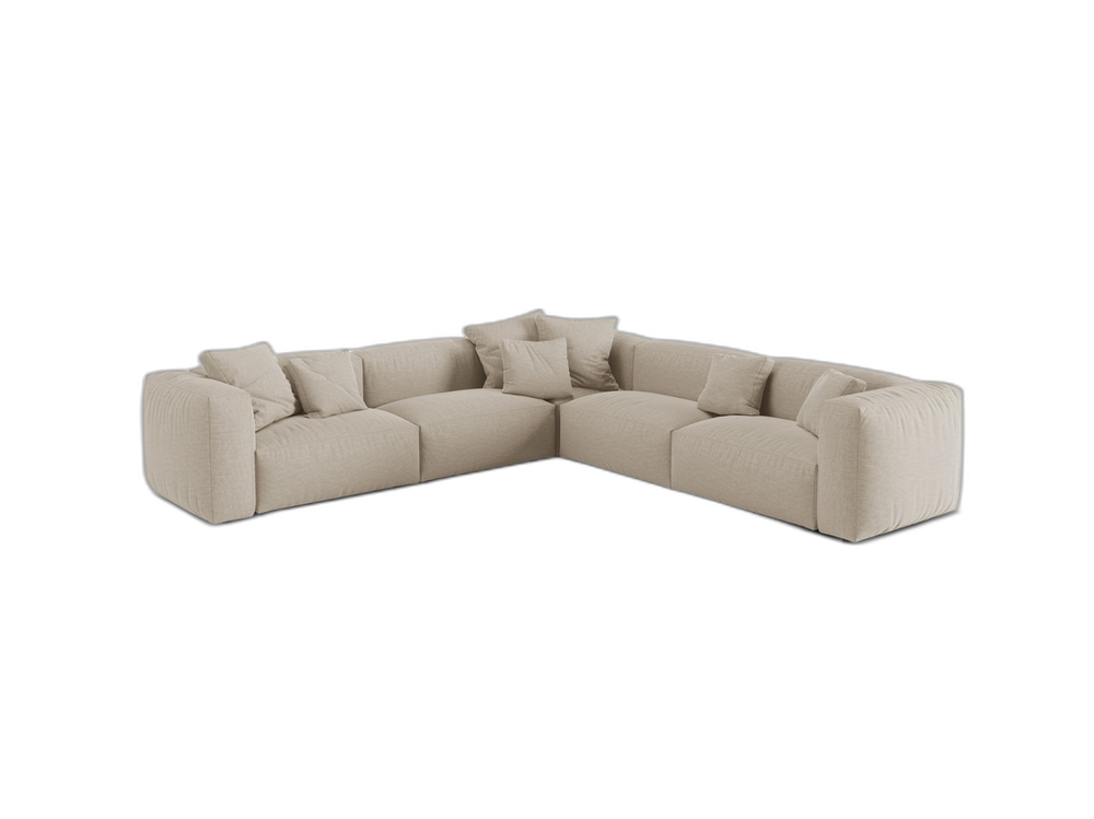 Large Corner Sofa with Soft Seating & Modern Design W316