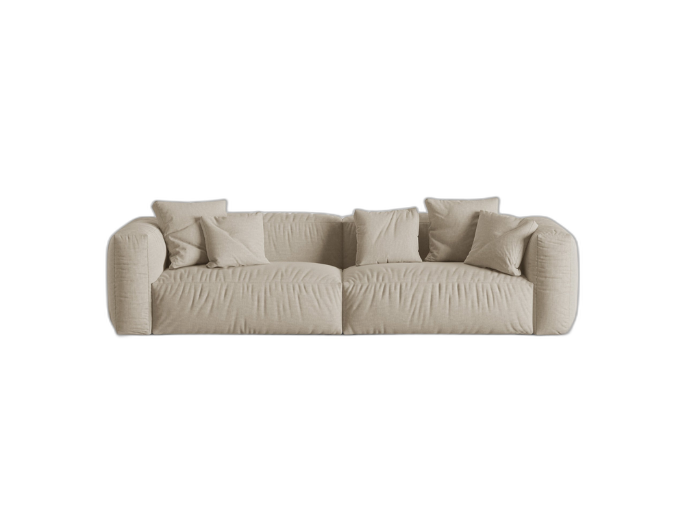 Large 4-Seater Sofa with Deep Seating & Soft Comfort W320