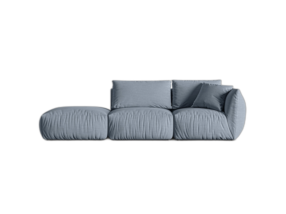 Modular 4-Seater Sofa with Deep Seating & Modern Comfort W315