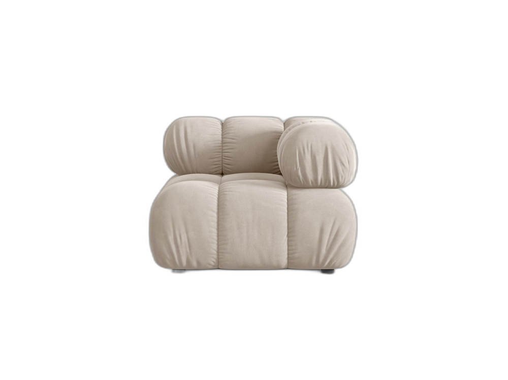 Modular Sofa Corner Unit with Rounded Design & Soft Comfort W94