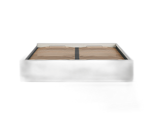 Upholstered Bed Frame with Storage & Minimalist Design