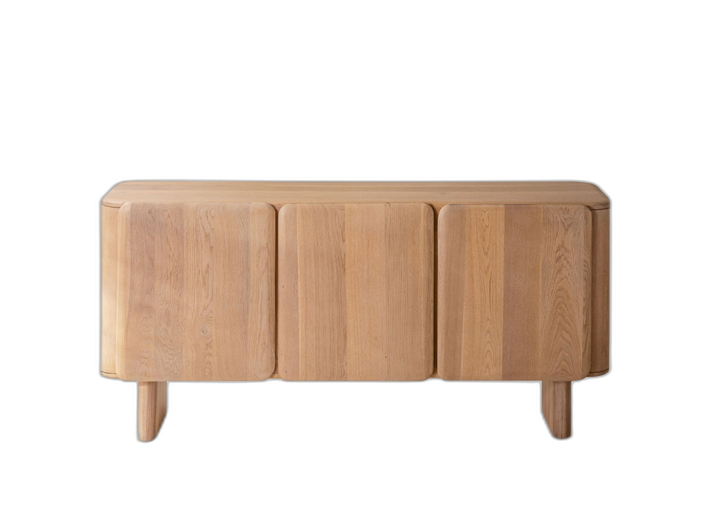 Modern Sideboard with Wooden Finish & Spacious Storage