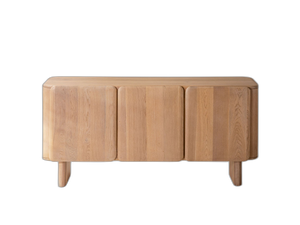 Modern Sideboard with Wooden Finish & Spacious Storage