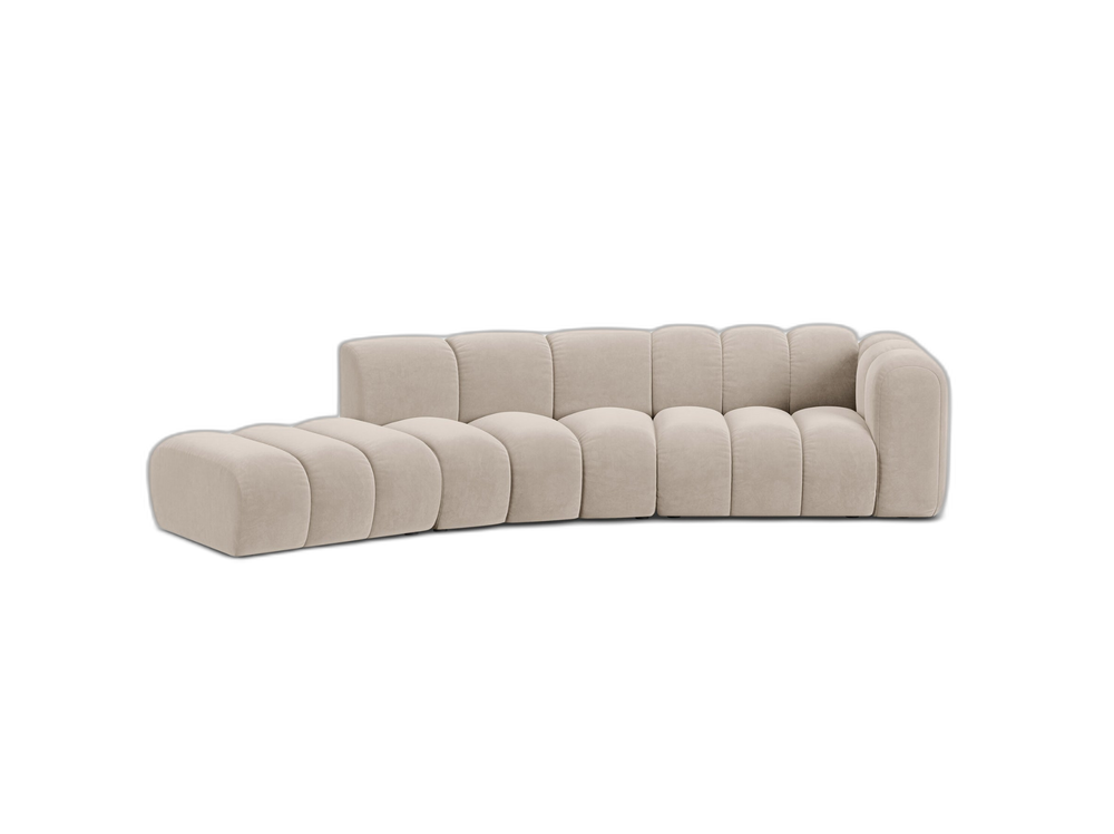 Modular Sofa with Curved Design & Modern Comfort W335