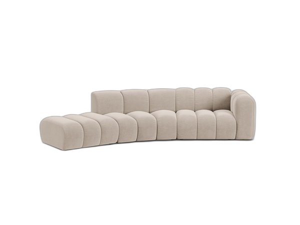 Modular Sofa with Curved Design & Modern Comfort W335