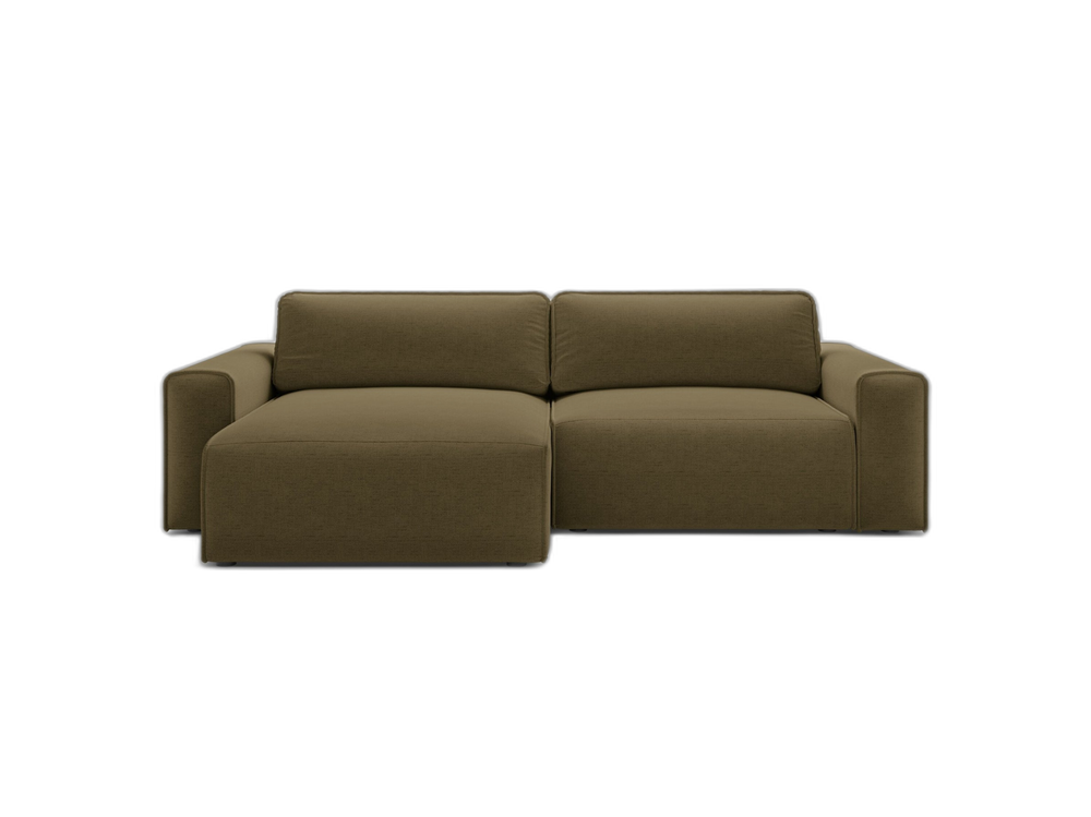 Corner Sofa Bed with Storage – Modern Convertible L-Shape Couch W246
