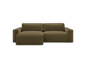 Corner Sofa Bed with Storage – Modern Convertible L-Shape Couch W246